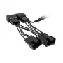 Καλώδιο-Y ανεμιστήρα Kolink 1-σε-4 PWM 35 cm, 4-Pin-PWM σε 4×4-Pin-PWM + SATA