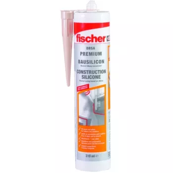 Στεγανωτικό σιλικόνης Fischer 53091 310 ml λευκό