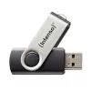 USB Flash Drive Intenso 32GB USB Type-A 2.0 Μαύρο Ασημί