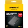 Εξωτερικός SSD Premium 500 GB (μαύρο, USB-A 3.2 Gen 1 (5 Gbit/s))