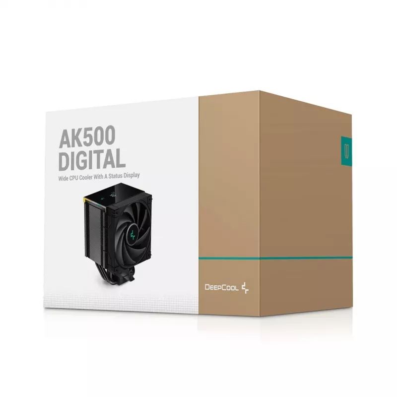 Αερόψυκτρα DeepCool AK500 Digital 12 cm μαύρο 2,19 mmH2O