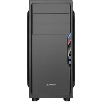 Κουτί PC Sharkoon VS4-V Midi Tower Μαύρο