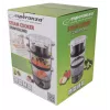 Esperanza Steam Volcano EKG009 Ατμομάγειρας, 3 καλάθια, 400 W