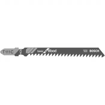 Bosch T 111 C λάμα σέγας από χάλυβα άνθρακα (HCS) 3 τεμ.