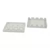 Synergy21 Keystone, φορέας μονάδας, patch panel για 4x TP modules, επίτοιχη τοποθέτηση, λευκό (ABS)