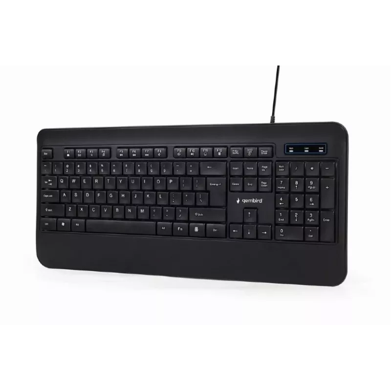 ΠΛΗΚΤΡΟΛΟΓΙΟ MULTIMEDIA USB ENG/ΜΑΥΡΟ KB-UML-03 GEMBIRD