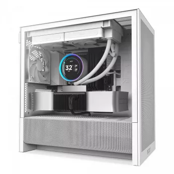 Κουτί PC NZXT H9 H3 Flow Midi Tower Λευκό