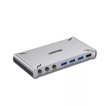 Unitek USB-C 10GBPS KVM switch με HDMI