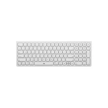 Alogic Echelon Compact USB-C BT πληκτρολόγιο γερμανικό + ποντίκι λευκό - πληκτρολόγιο - USB Type-C - πληκτρολόγιο - USB Type-C