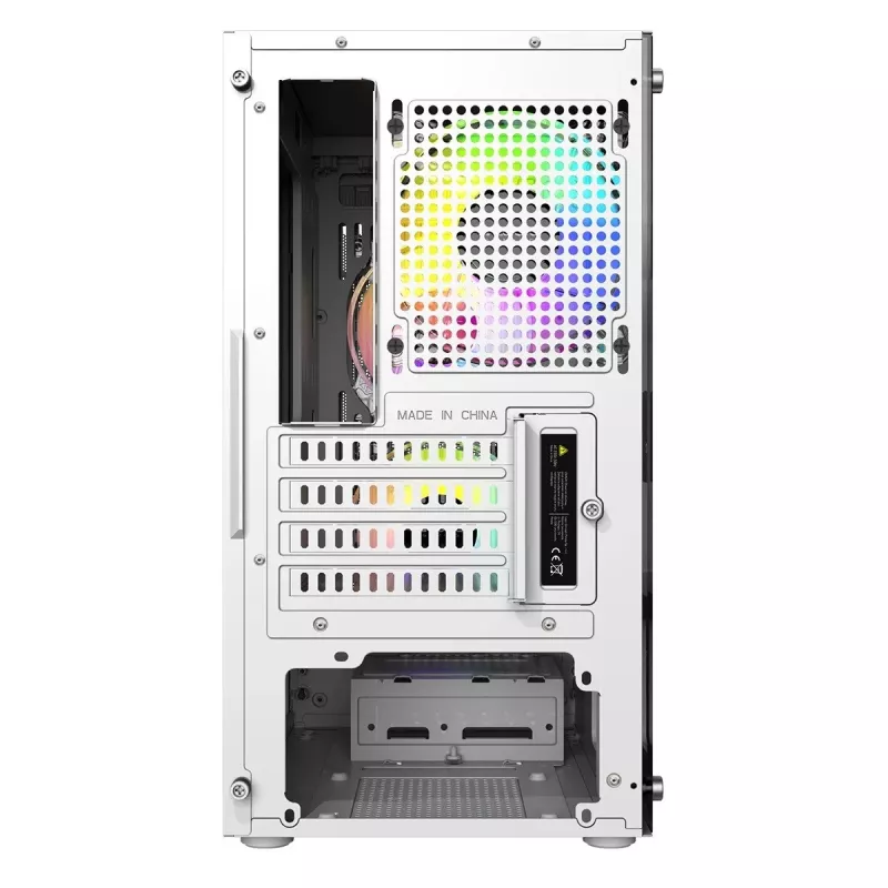 Κουτί υπολογιστή LOGIC ATOS ARGB Mini USB 3.0 Λευκό
