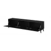 Έπιπλο RTV Cama NOVA 186x40x48 ματ μαύρο