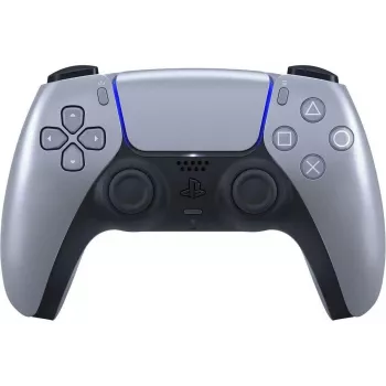 Ασύρματο gamepad Sony DualSense για PlayStation 5 — ενσωματωμένη μπαταρία Li-Ion, Gyro, απτική δόνηση, ηχείο, υποδοχή 3,5 mm, Ασημί