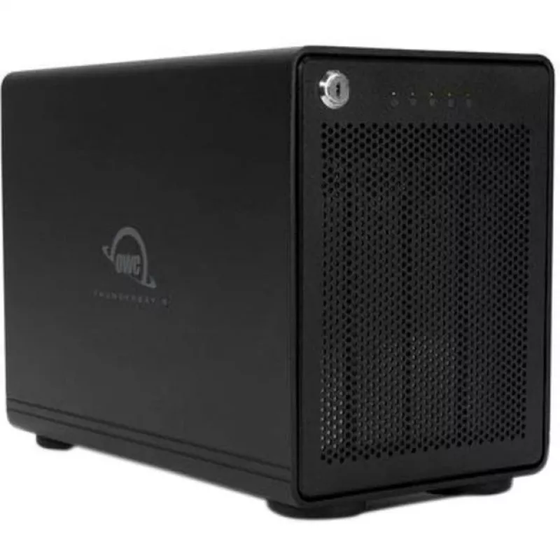 ThunderBay 4 (μαύρο, εξωτερική θήκη δίσκων 4 θέσεων Thunderbolt 3)