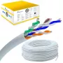 Καλώδιο δικτύου Extralink Twisted pair CAT5E UTP (U/UTP) V2 100 m γκρι