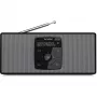 TechniSat DigitRadio 2 S 0002/3911 ραδιόφωνο τσέπης, DAB+/FM, Bluetooth, ξυπνητήρι, επαναφορτιζόμενο, μαύρο/λευκό