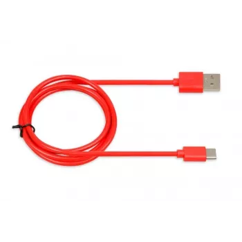 Καλώδιο USB IBOX IKUMTCR 1 m, USB A σε USB‑C, USB 2.0, κόκκινο