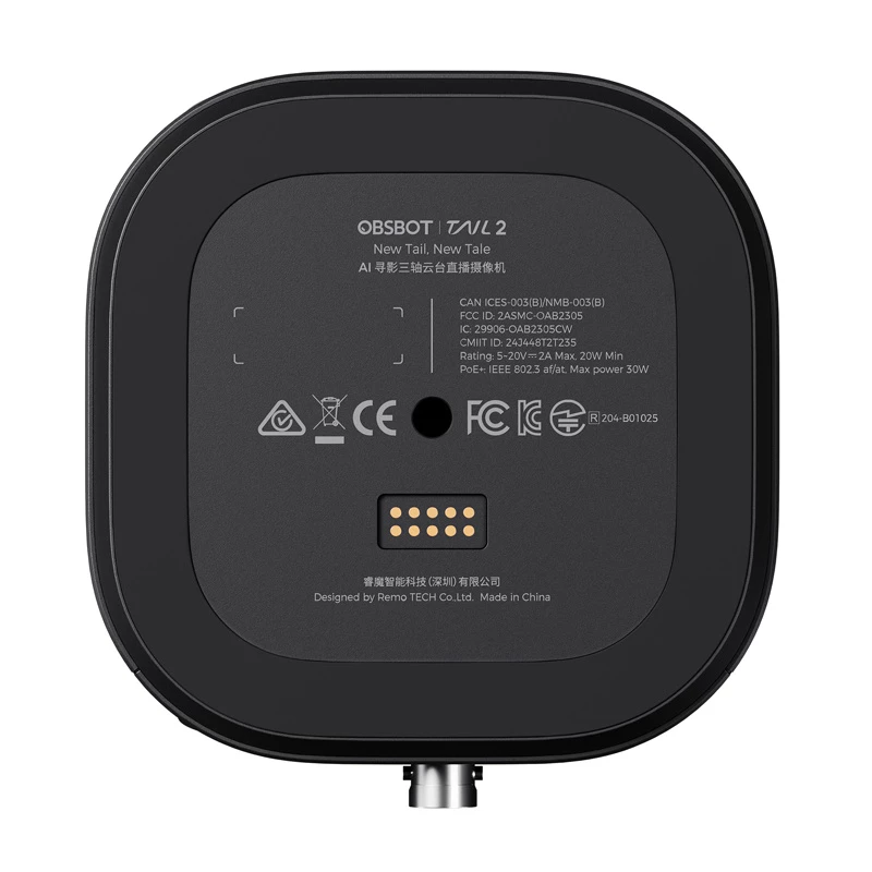 Webcam Obsbot Tail 2 1080p 60fps AI-Tracking – 1080p, 60 fps, AI-Autotracking