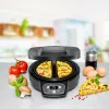 Omelett Chef OM 950, συσκευή σνακ ανθρακί, 950 Watt