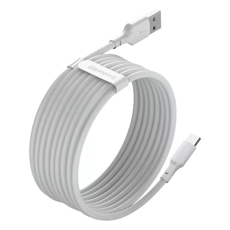 Καλώδιο USB Baseus TZCATZJ-02 1,5 m USB A USB C Λευκό