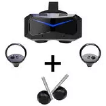 Pimax Crystal Super Ultrawide VR headset + DMAS-Headphones Bundle - μαύρο