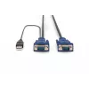 Καλώδιο KVM USB Digitus DS-19232 3m PS/2