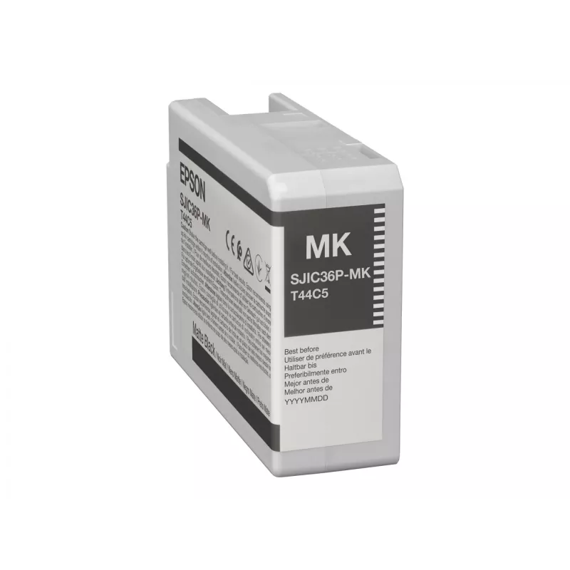 Epson SJIC36P(MK) μελανοδοχείο 1 τεμ. γνήσιο μαύρο ματ