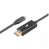 Καλώδιο USB-C σε DisplayPort TB AKTBXVDUSBCDP2B 2 m – μαύρο