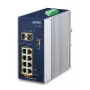 Μη διαχειριζόμενος διακόπτης PLANET IP30 Ind 8-P 10/100/1000T
