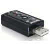 DeLOCK USB Sound Adapter 7.1 - Κάρτα ήχου - Στερεοφωνικός - USB (61645)