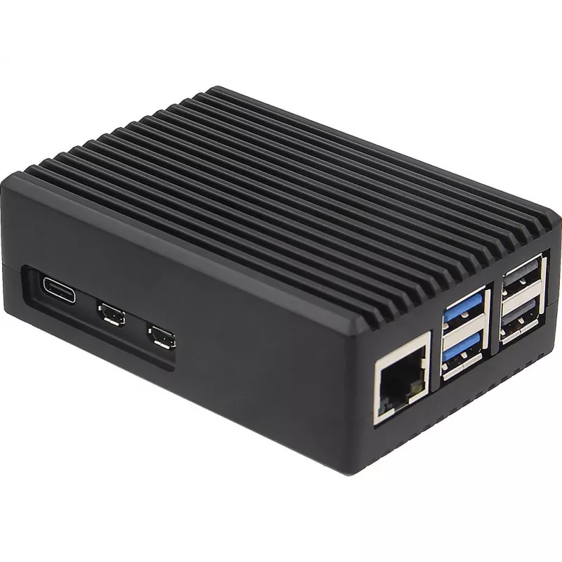 INTER-TECH Θήκη για Raspberry Pi 5 — ODS-739 Συμπαγής σχεδιασμός