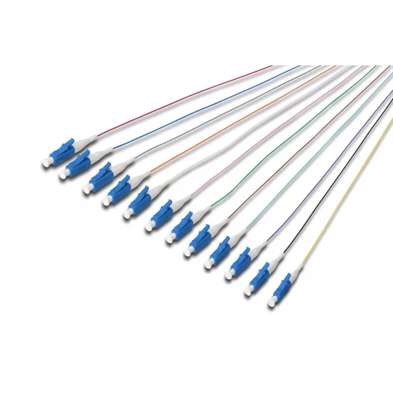 Pigtails οπτικών ινών Digitus LC OS2 09/125 µ Simplex