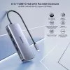 UNITEK Ενεργός Hub USB-C 10GBPS,M.2,HDMI, PD 100W