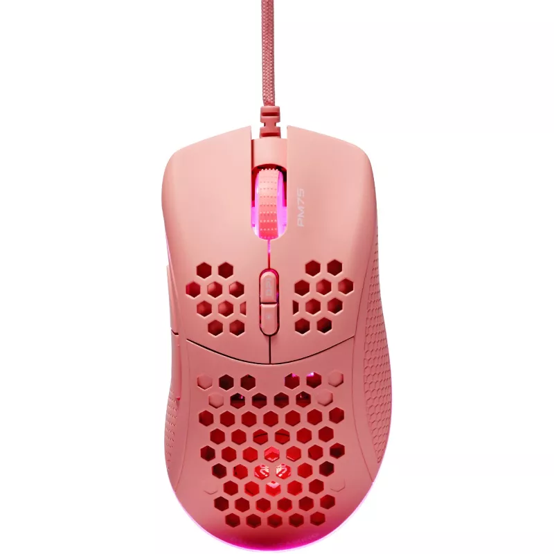 Deltaco Ελαφρύ Ποντίκι Gaming, RGB (GAM-108-P)