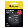 ΜΝΗΜΗ MICRO SDHC 32 GB C10/MIT ΜΕ ΑΝΤΑΠΤΟΡΑ 3413480 INTENSO