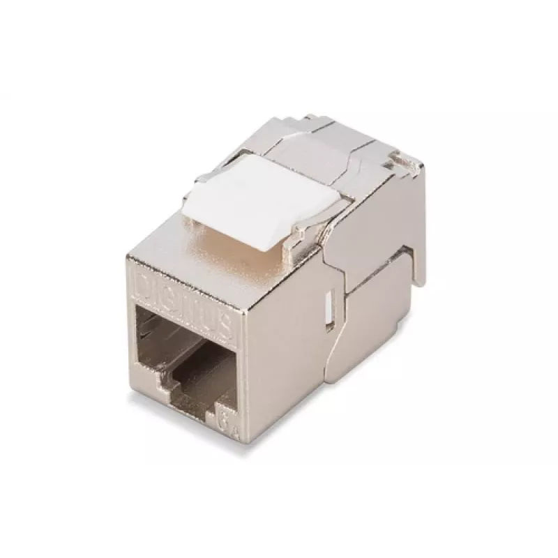 Μονάδα Keystone Digitus CAT 6A RJ-45 θωρακισμένο ασημί 1 τεμ.