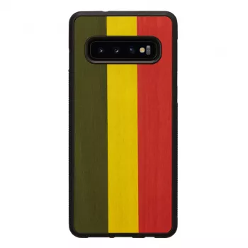 Θήκη smartphone man and wood για Galaxy S10 — reggae μαύρο προστατευτική θήκη