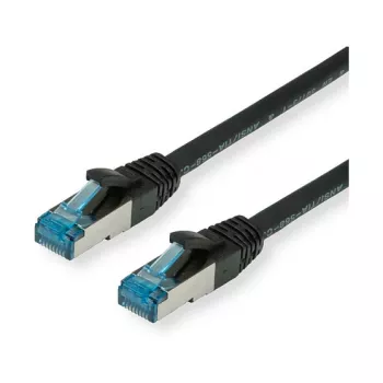 VALUE - καλώδιο patch - RJ-45 (M) σε RJ-45 (M) - 10 m - SFTP, PiMF - CAT 6a - χωρίς αλογόνα, χυτό, προστασία γλωττίδας, εύκαμπτο - μαύρο (21.99.1967)