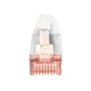 Digitus DK-1624-100S-5 CAT 6 U/FTP Slim Patch καλώδιο, 10 m, γκρι, συσκευασία 5 τεμ.