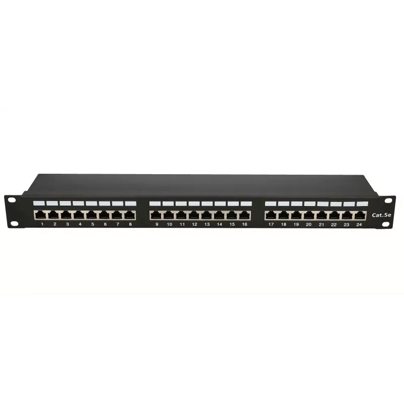 Patch Panel Extralink CAT5E STP V2 24 Θύρες