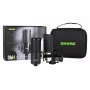 Shure SM4-K-KIT - Μικρόφωνο πυκνωτικό, εξωτερικά πολωμένο, λαβή, αντιανεμικό φίλτρο, βαλίτσα
