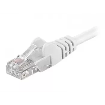 Wentronic Goobay CAT 5e Patch καλώδιο, U/UTP, Λευκό, 0,25 m - CCA μείγμα χαλκού (68614)