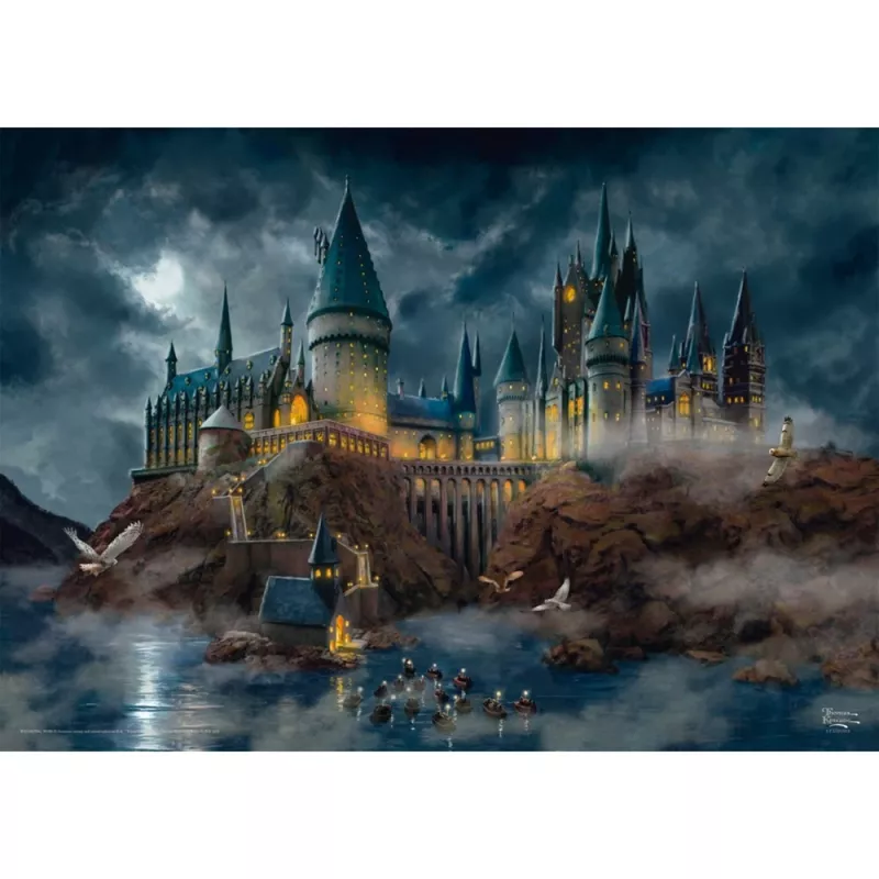 Thomas Kinkade Studios Wizarding World Harry Potter - Hogwarts Castle, παζλ 1000 τεμ.