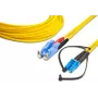 Lightwin υψηλής ποιότητας duplex καλώδιο patch οπτικών ινών - SM - LSH - LC - 3 m - OS2 - E-2000 (LSH) - LC
