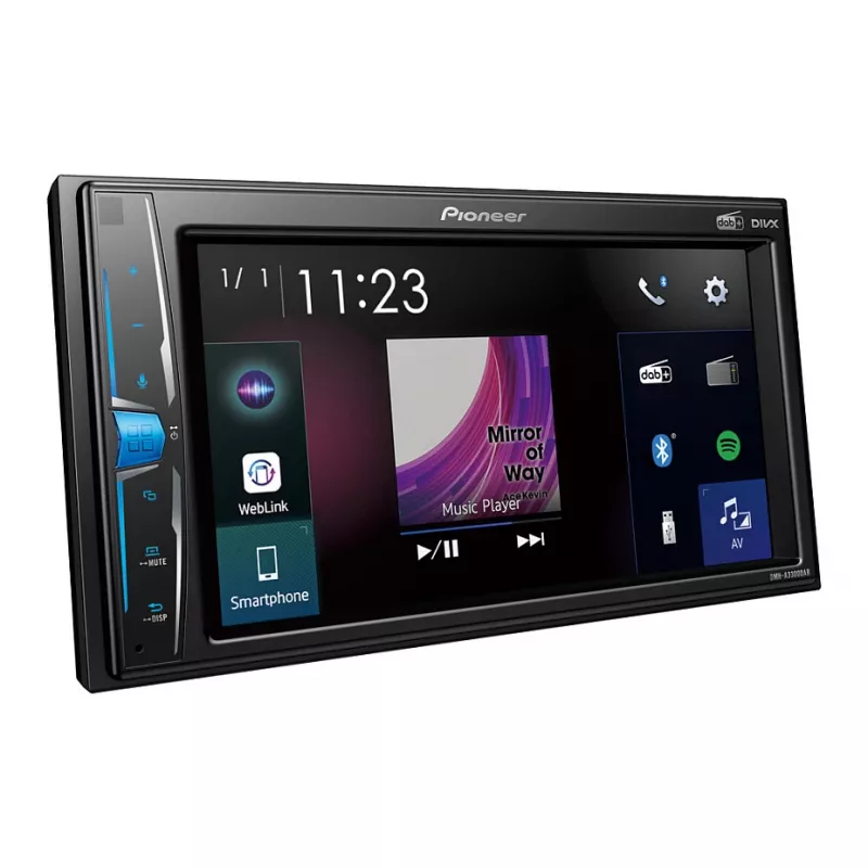 Car Media Receiver Pioneer DMH-A3300DAB μαύρο Bluetooth 2 DIN 50W