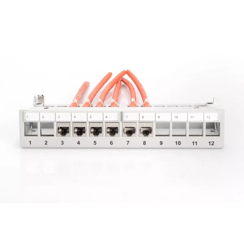 Επιτραπέζιο αρθρωτό patch panel Digitus DN-93706 12 θυρών