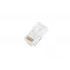 DIGITUS RJ45 Modular Plug (8P8C) Pass-through, CAT 5e, Unshielded, AWG 26-24, 100 Τεμάχια (X-ML-5U-EZ)