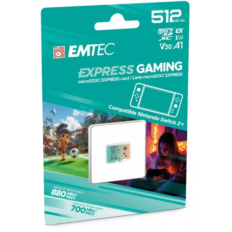 Μνήμη Flash Emtec 512GB UHS-I U3 V30 A1 EXPRESS Switch 2