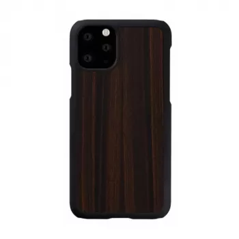 Θήκη κινητού man and wood για iPhone 11 Pro – έβενος μαύρο, σκληρό προστατευτικό κάλυμμα πλάτης