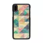 Θήκη smartphone iKins για iPhone XS / iPhone XS Mosaic μαύρη