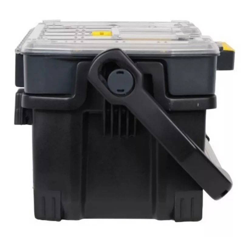 Stanley 1-97-514 Κουτί μικροαντικειμένων/εργαλείων Μαύρο, Διαφανές